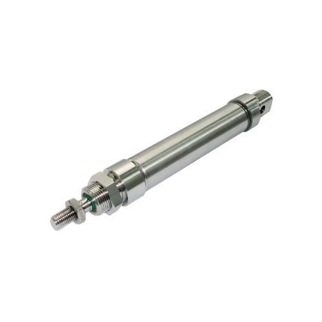 Mini cilindro INOX ISO6432 simple efecto magnetico C25-Ø 100MM